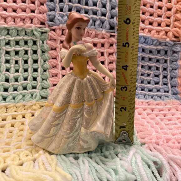 SOLD in Bundle // Belle Disney Beauty and the Beast Ballroom Yellow Dress Figure - Picture 14 of 15
